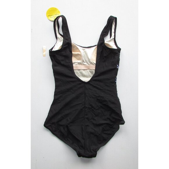 It Figures Black One Piece Swimsuit - Sz 12 - NEW - Picture 5 of 8